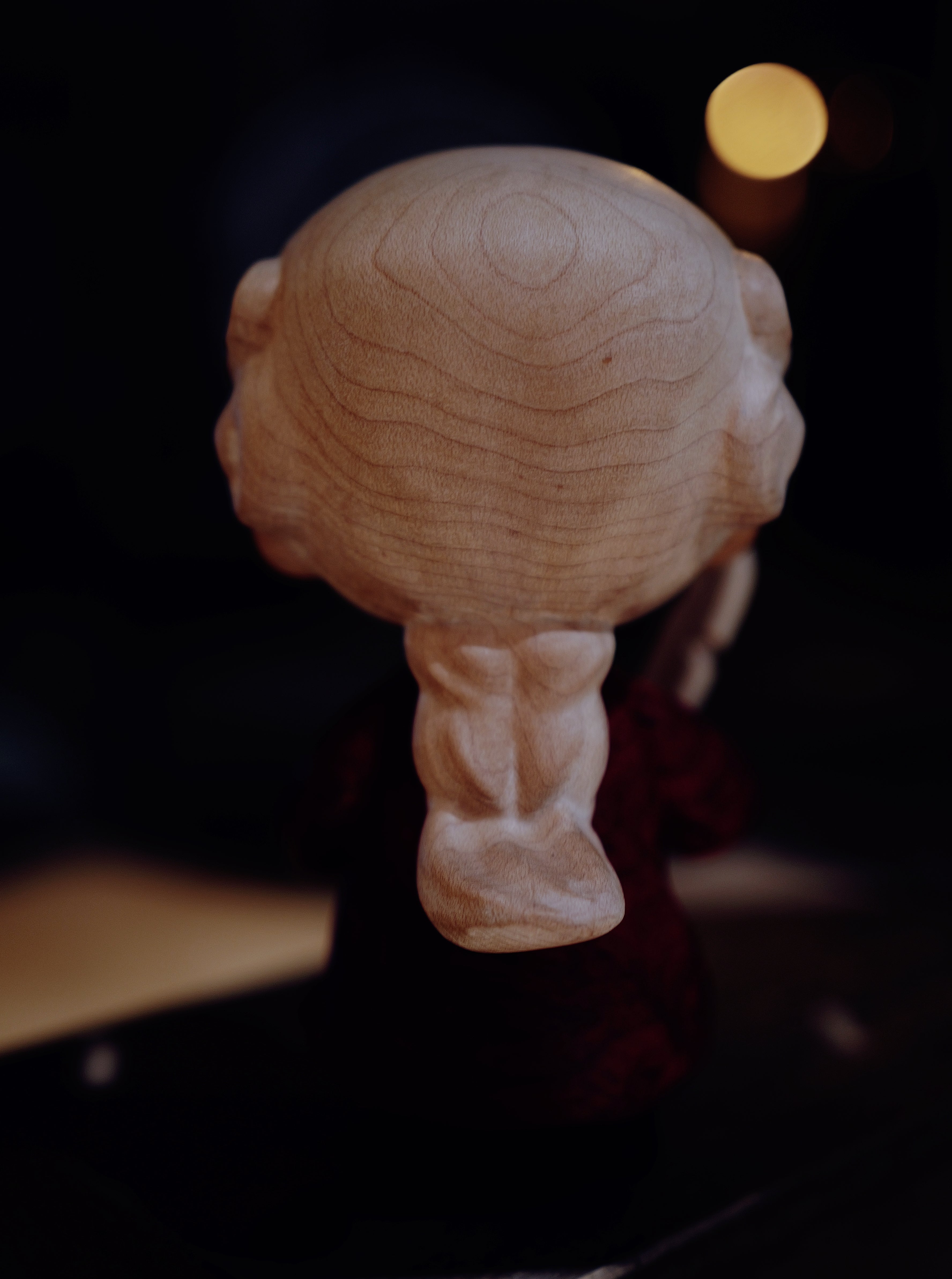 Mozart | Hand-Finished Wood Sculpture